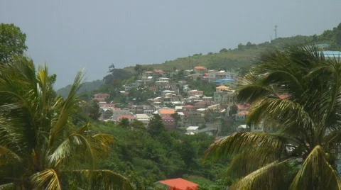 St. George's, Grenada harbor Stock Footage 277116