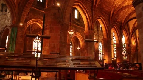 St Giles' Cathedral Interior Video stock 40788119