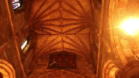 St Giles' Cathedral Interior Video stock 40788457