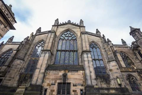St. Giles Cathedral. Stock Photos