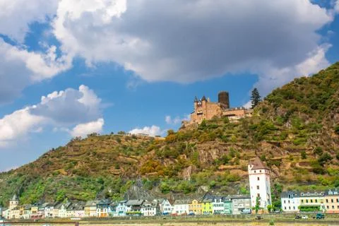 St. Goar Lorelei Stock Photos