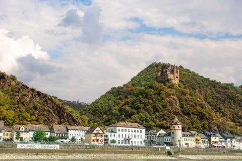 St. Goar Lorelei Stock Photos