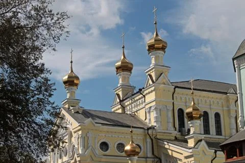 St. intercession monastery in kharkiv, ukraine Stock Photos