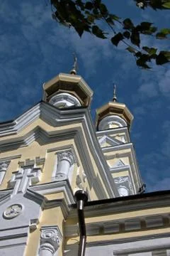 St. intercession monastery in kharkiv, ukraine Stock Photos