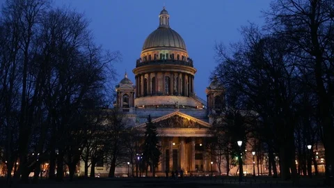 St. Isaac's Cathedral Stock Footage 105992780