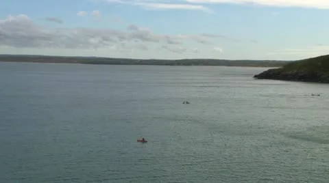 St Ives Beach Stock Footage 8952577