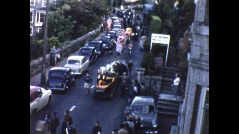 St Ives carnival Stock Footage 253117775