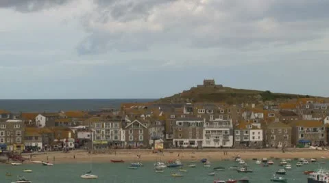 St Ives, Cornwall Stock Footage 8952591