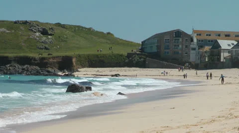 St. Ives, Cornwall Stock Footage 25456474