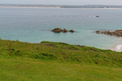 St. Ives in Cornwall 库存照片