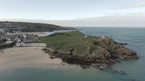St Ives drone footage Stock Footage 238520715