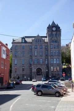 St. Johns Courthouse Foto stock