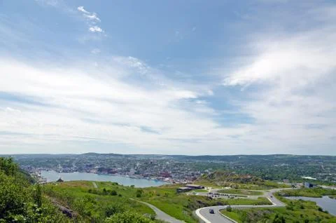 St John's Harbour Stock Photos