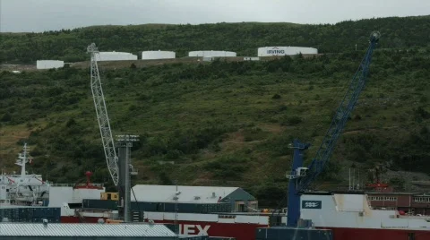 ST JOHN'S HARBOUR TIMELAPSE Video stock 160021
