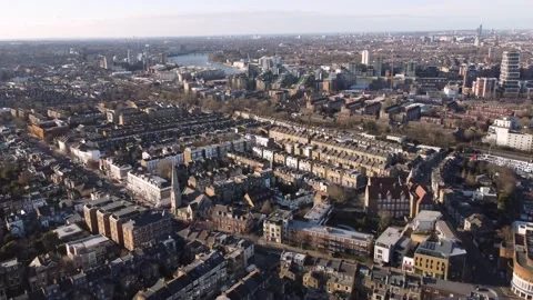 St John's Hill, Clapham Junction, Wandsworth, London, England. Stock Footage 180560930