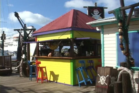 St-John's Juice Stand Video stock 820450