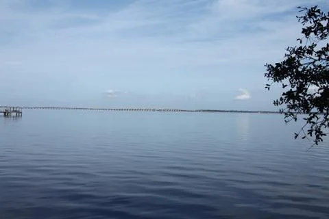 St. Johns river in Florida Stock Photos