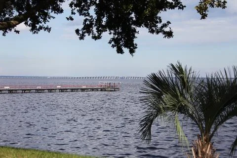 St. Johns river in Florida Stock Photos
