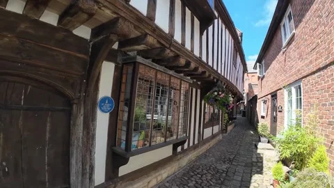 St Johns Walk Devizes 01 库存影片 317696207