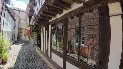 St Johns Walk Devizes 02 库存影片 317696182