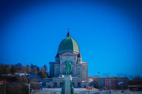 St. Josephs Cathedral dome Stock Photos