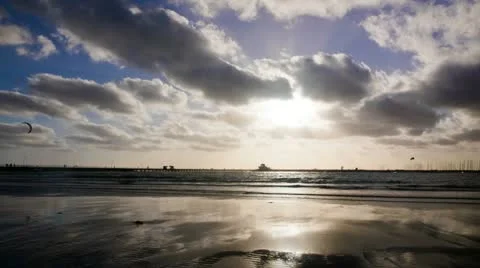 ST Kilda  beach Stock Footage 17495300