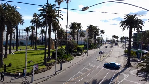 St Kilda timelapse 库存影片 116648293