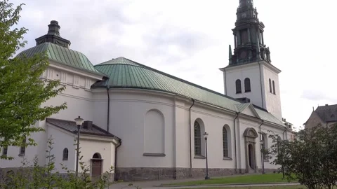 St Lars church Stock Footage 283494429