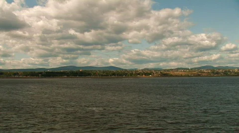 ST. LAWRENCE SAILING Stock Footage