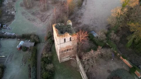 St Leonards Tower in west malling Kent Stock Footage 262615461