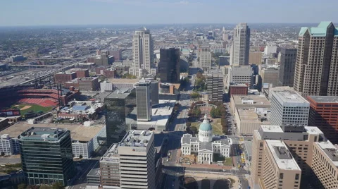 St. Louis Downtown Stock Footage 58952486