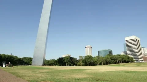 St Louis Gateway Arch Stock Footage 22772179