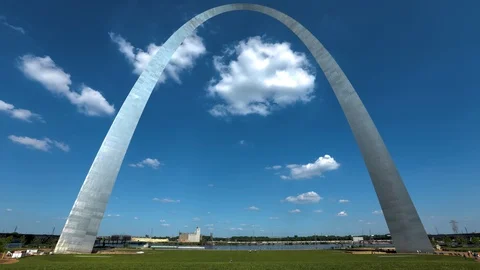 St. Louis Gateway Arch Stock Footage 90385822