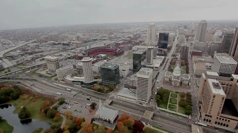 St Louis Skyline 02 Stock Footage 35335872
