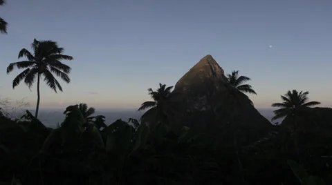 St Lucia timelapse Video stock 32903330