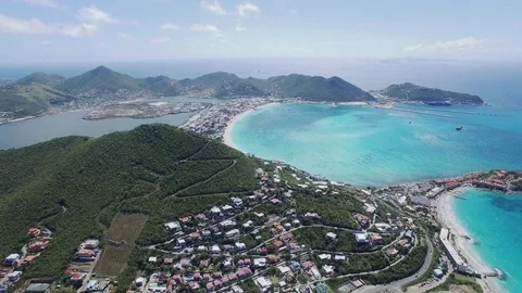 St Maarten Landscape 動画素材 77975962