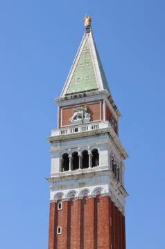 St. Marcus tower in Venice Stock Photos