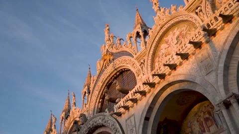 St. Mark's Basilica Video stock 166817717