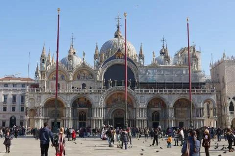 St Mark's Basilica Stock Photos