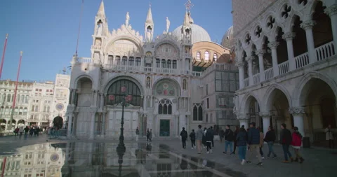 St Marks Basilica in Venice 動画素材 228849021