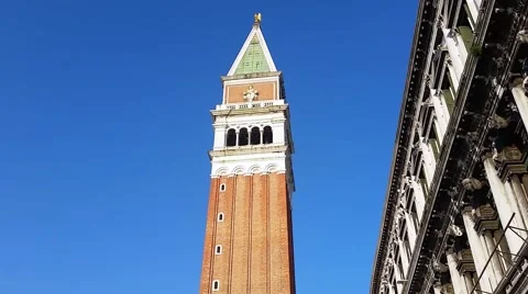 St Mark's Campanile Stock Footage 55889370