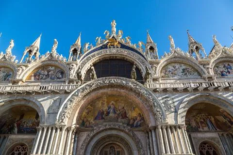 St. Marks Cathedral  in Venice Stock Photos