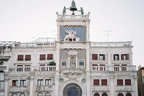 St Mark's Clock is housed in the Clock Tower on the Piazza San Marco (Saint M Stock Photos