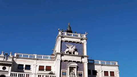 St. Mark's Clock Tower Stock Footage 264509946