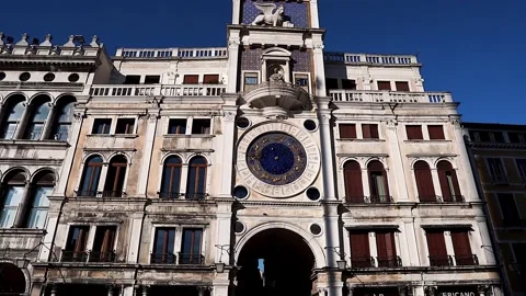 St. Mark's Clock Tower Video stock 267885206