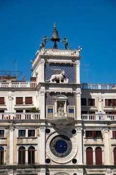 St Mark's Clocktower Stock Photos
