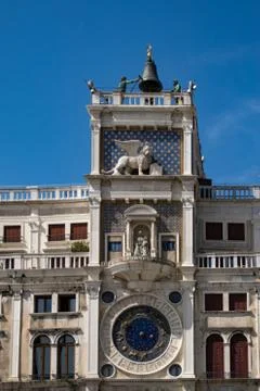 St Mark's Clocktower Stock Photos