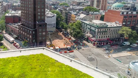 St Marks Place Motion Time Lapse Stock Footage 158714703