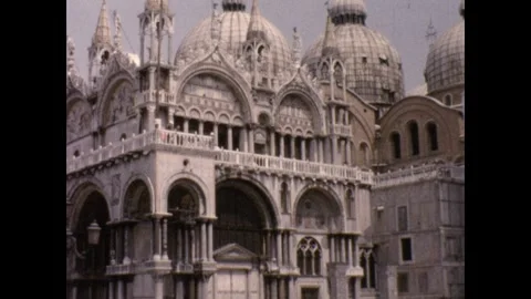 St Marks Square 1965 Stock Footage 253123670