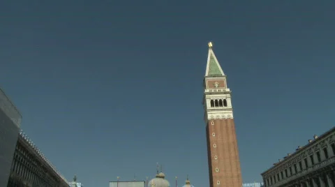 St. Mark's Square / Piazza San Marco in Venice, Italy Stock Footage 716514